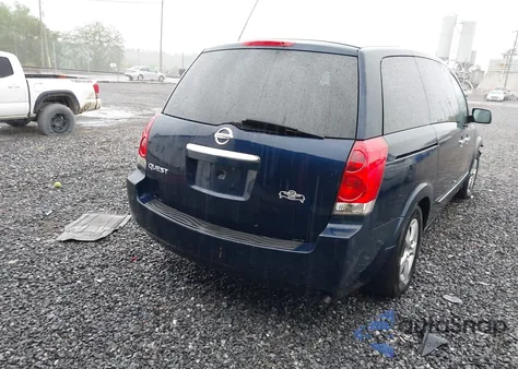 2009 Nissan Quest 3.5 z USA, uszkodzony, nr VIN 5N1BV28U09N101094